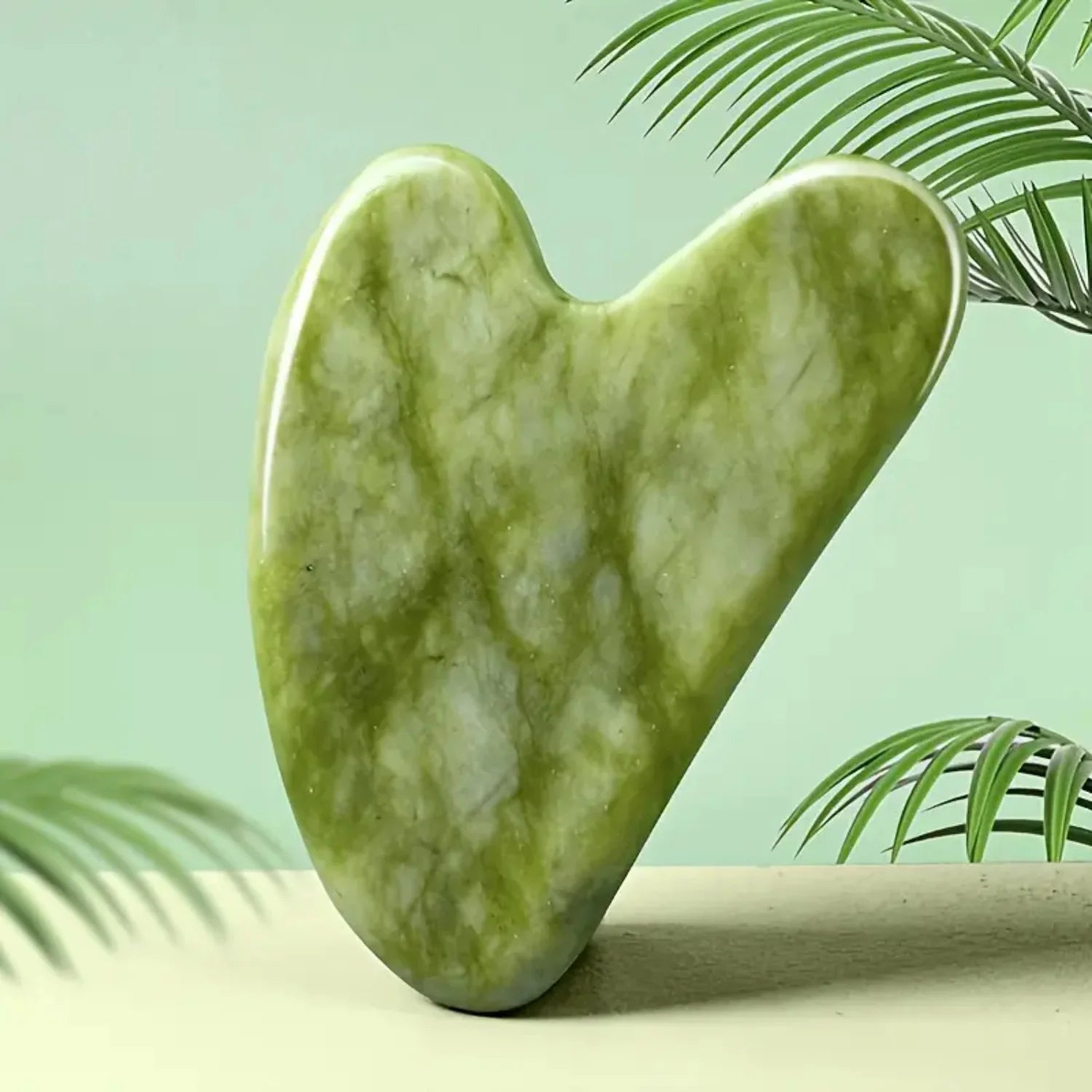Heart-Shaped Gua Sha Tool for Facial & Body Massage
