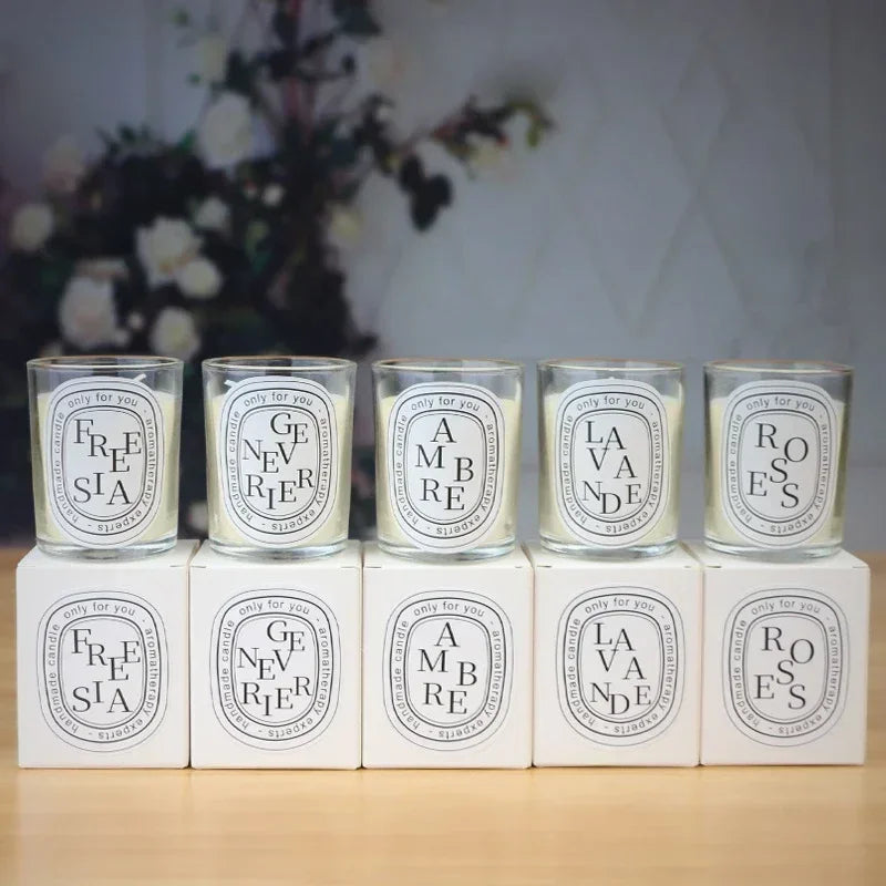 Romantic French Candle – Aromatic Wedding Jar, Bed & Bath Decor
