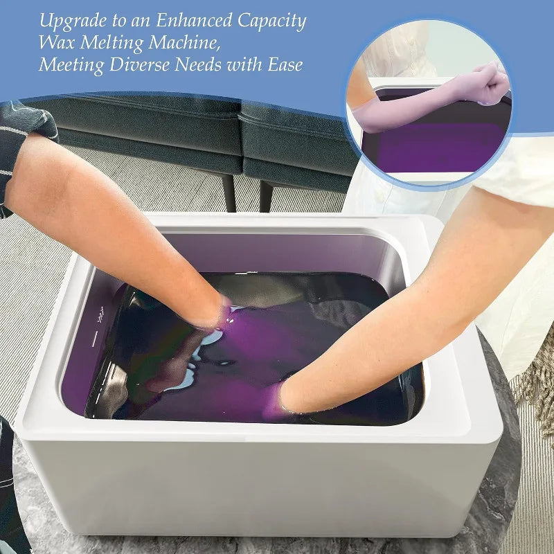 KARITE Paraffin Wax Machine – Hand & Foot Spa, Smart Timer