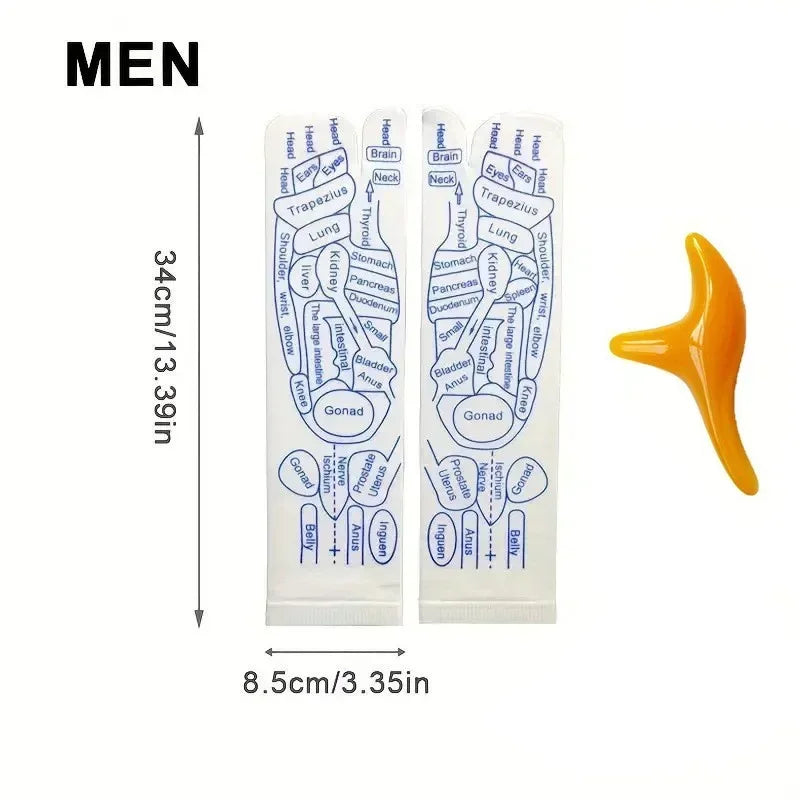 Massage Relieve Tired Feet Acupressure Reflexology Socks