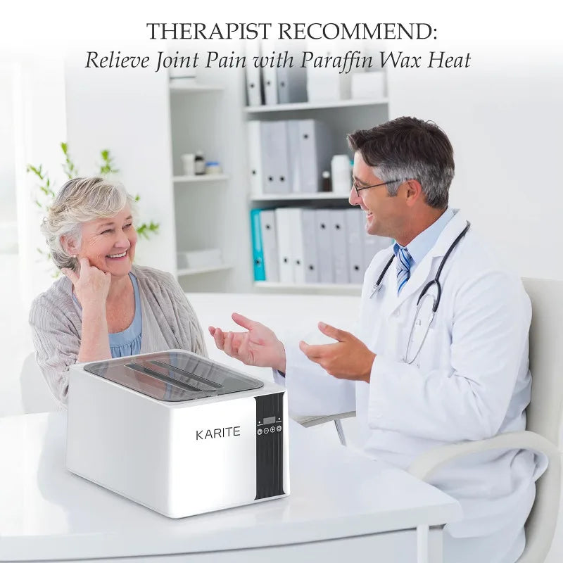 KARITE Paraffin Wax Machine – Hand & Foot Spa, Smart Timer