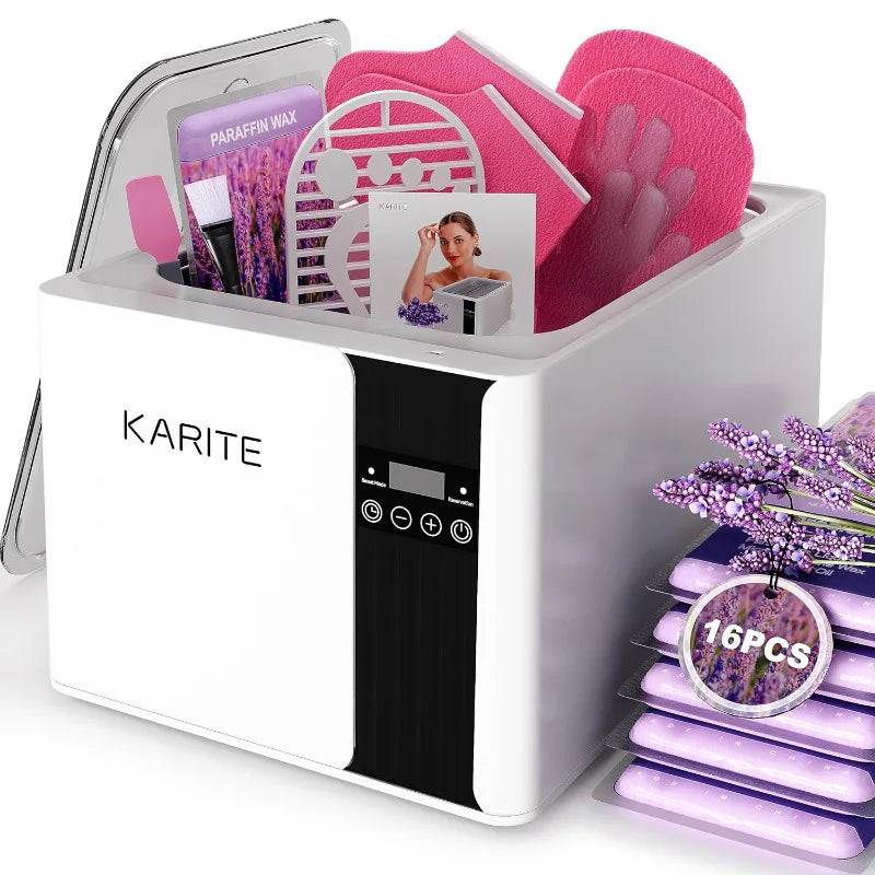 KARITE Paraffin Wax Machine – Hand & Foot Spa, Smart Timer