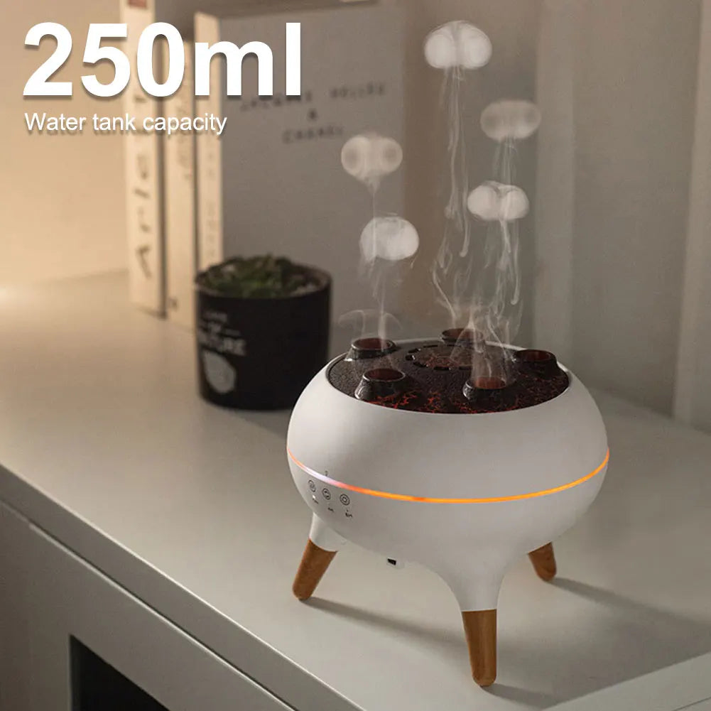 Jellyfish Air Humidifier with Remote, Cool Mist & Lights