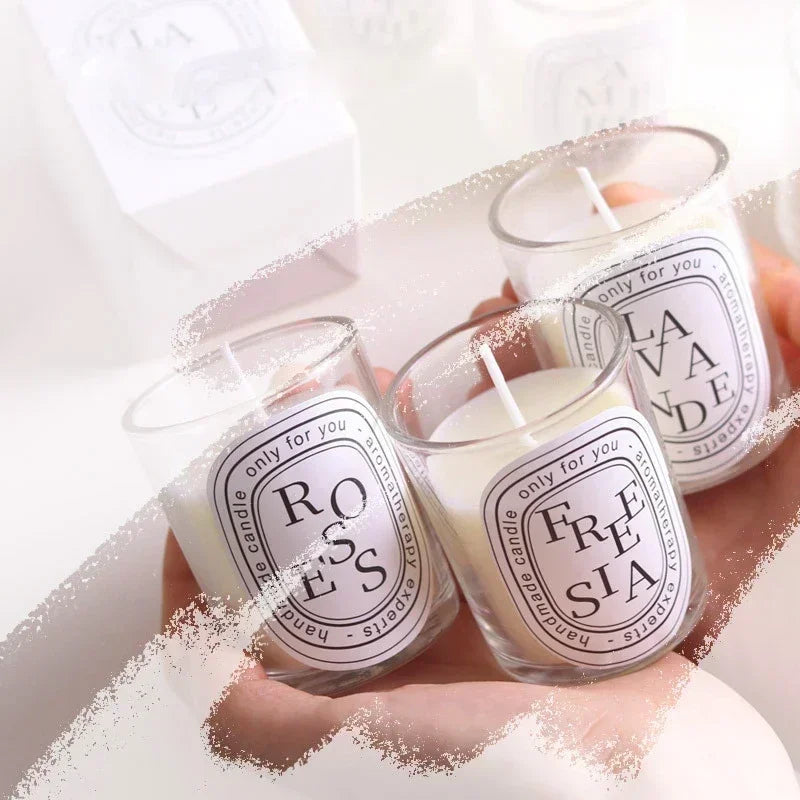 Romantic French Candle – Aromatic Wedding Jar, Bed & Bath Decor