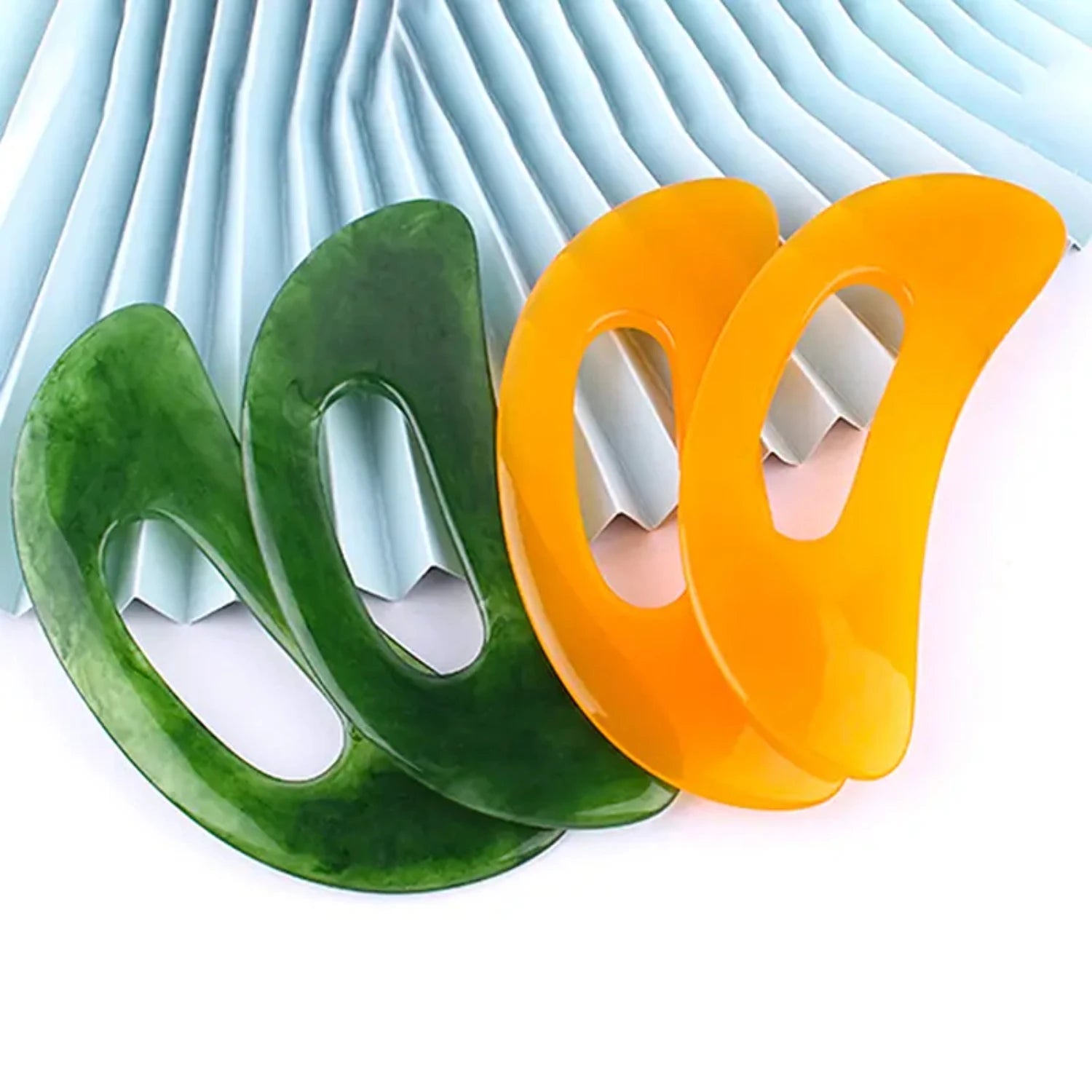 Handle Gua Sha Tool for Deep Tissue Massage & Lymph Drainage
