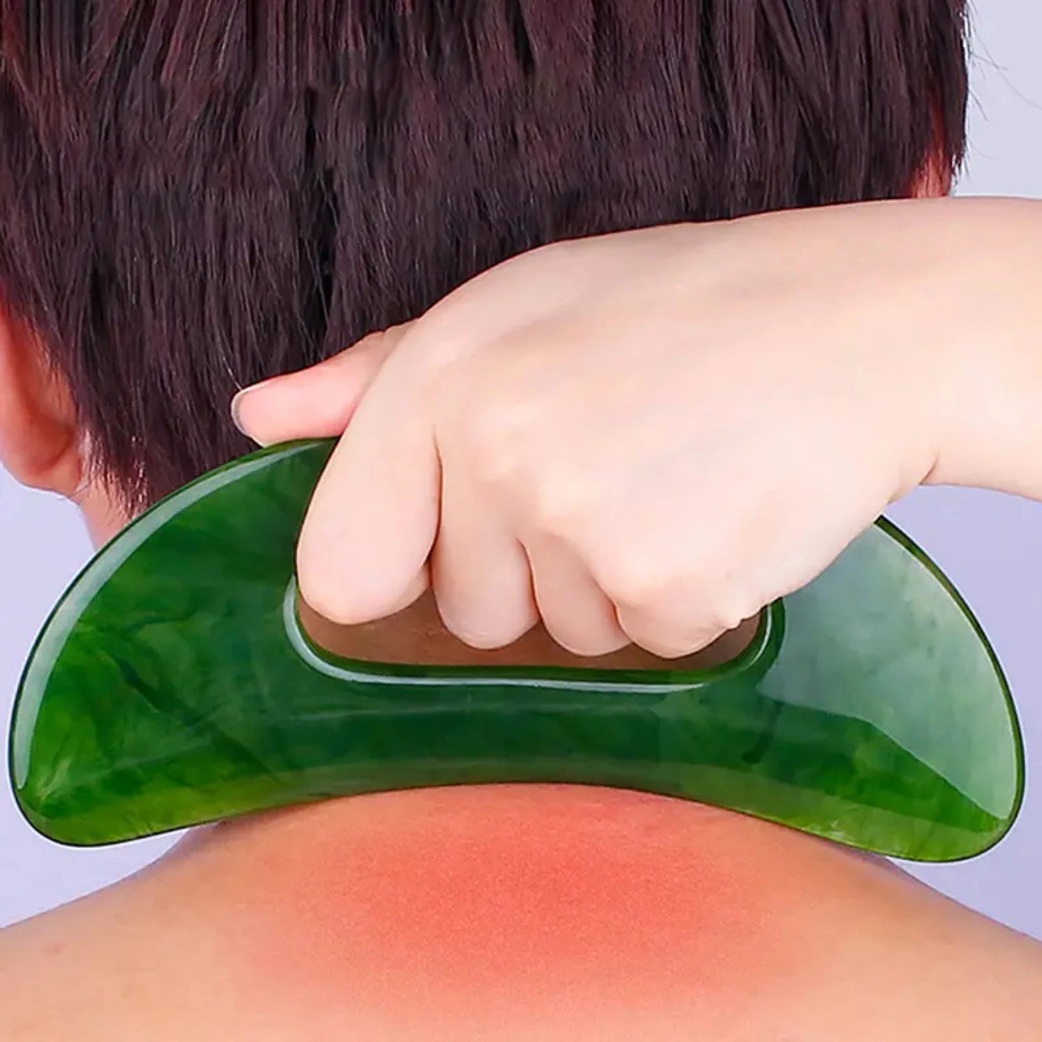 Handle Gua Sha Tool for Deep Tissue Massage & Lymph Drainage