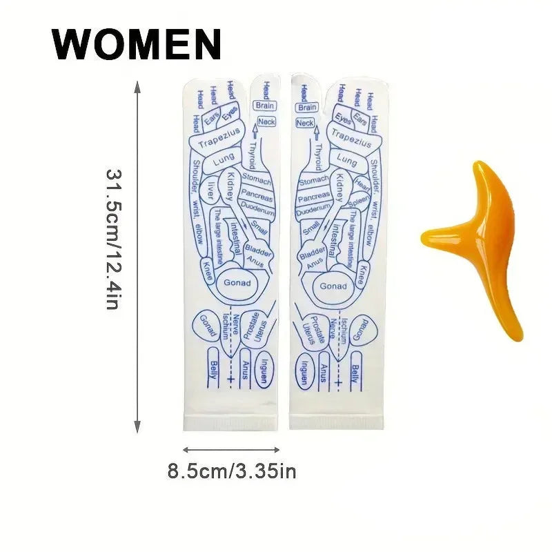 Massage Relieve Tired Feet Acupressure Reflexology Socks
