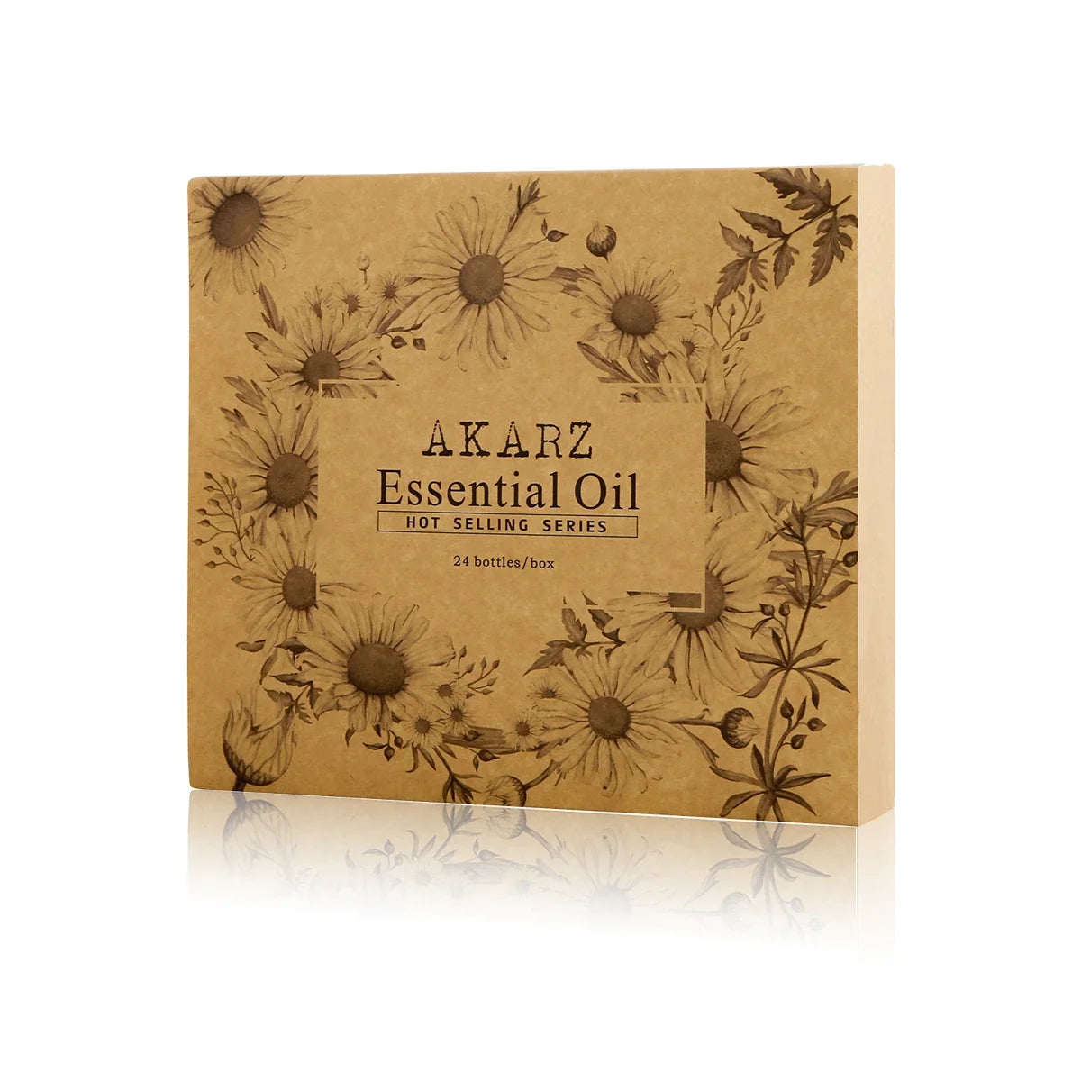 AKARZ 24 Set Essential Oils: Tea Tree, Lavender & More