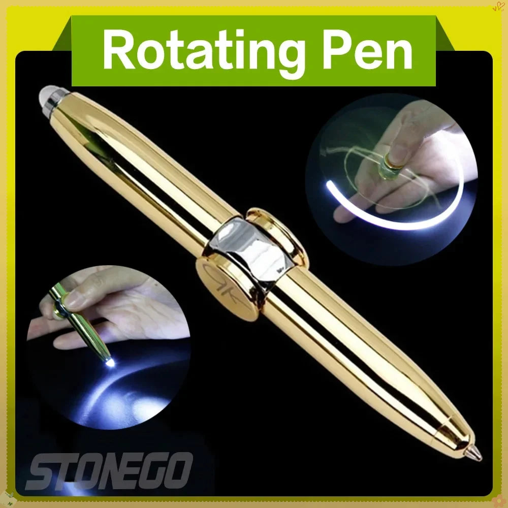 STONEGO Multi-Function Pen - Stress Relief Gyroscope Spinner