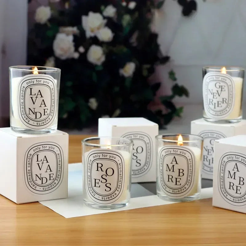 Romantic French Candle – Aromatic Wedding Jar, Bed & Bath Decor