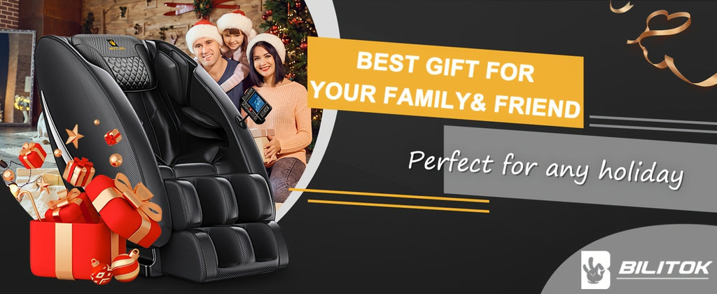 Zero Gravity Full Body Massage Chair with Heat & Foot Roller