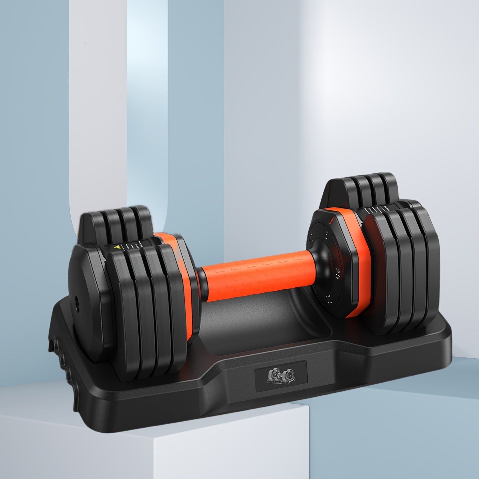 4-in-1 Adjustable Dumbbell Set 35/55LB for Home Gym