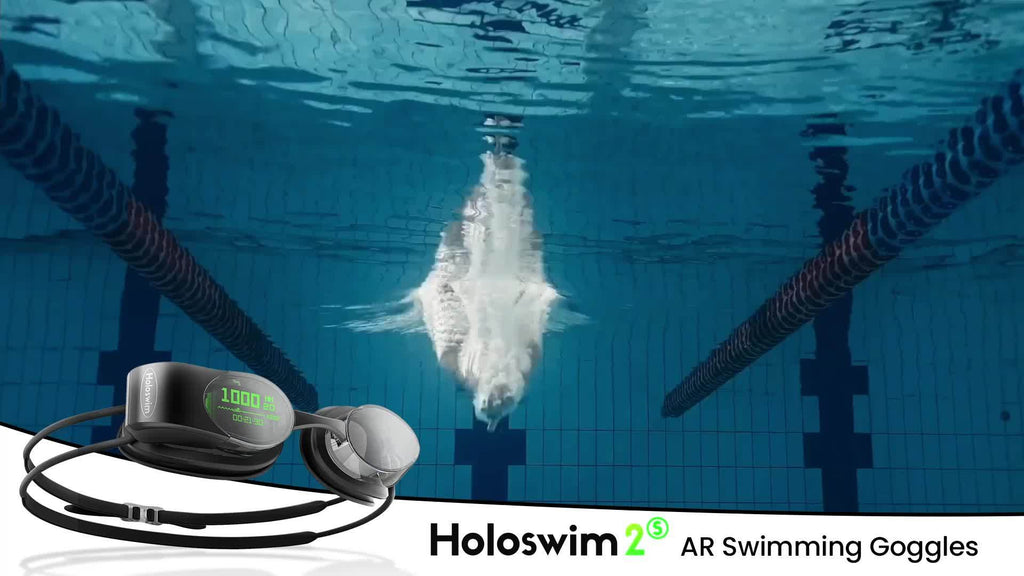 Holoswim 2s AR Smart Swim Goggles – Garmin Compatible