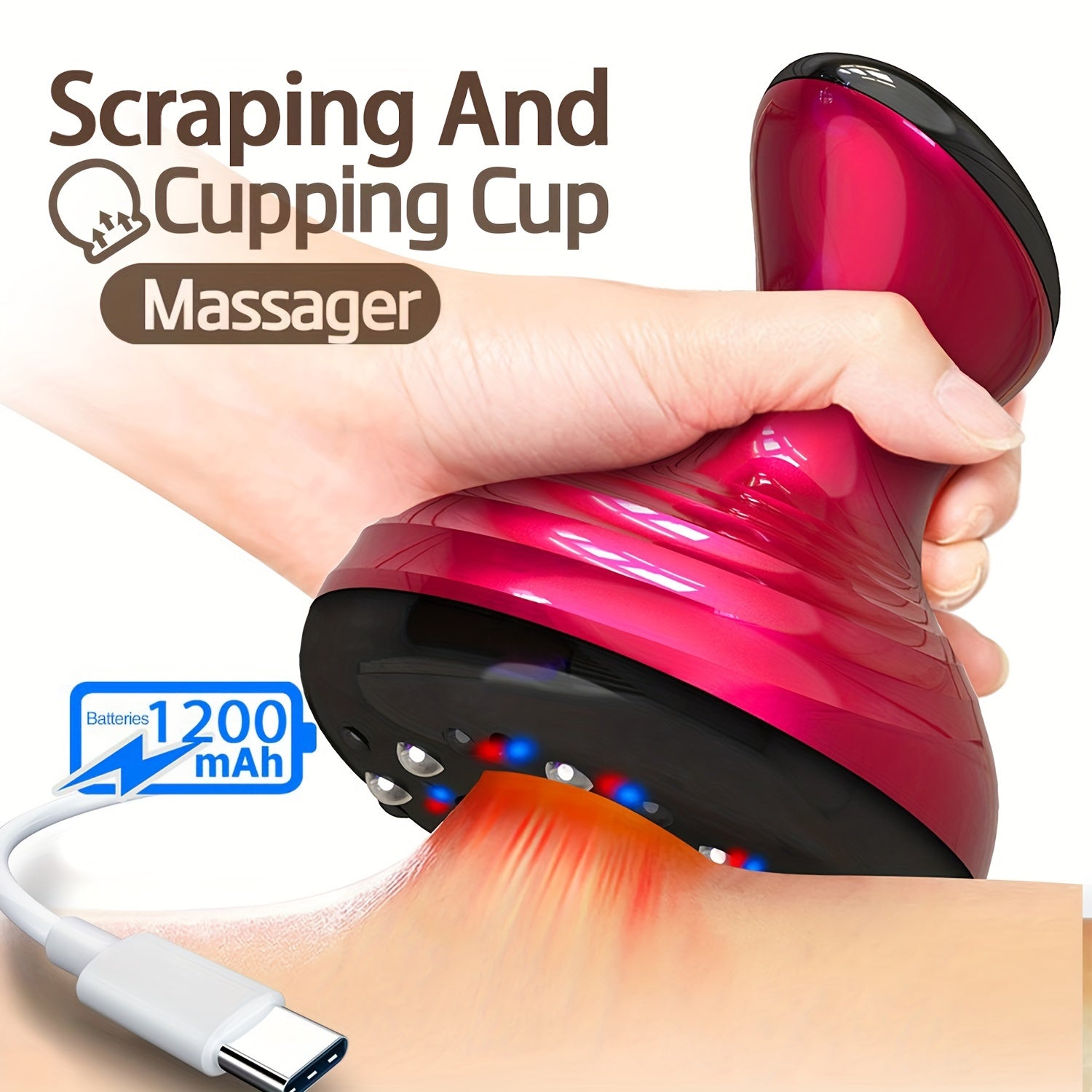 Electric Cupping & Gua Sha Massager