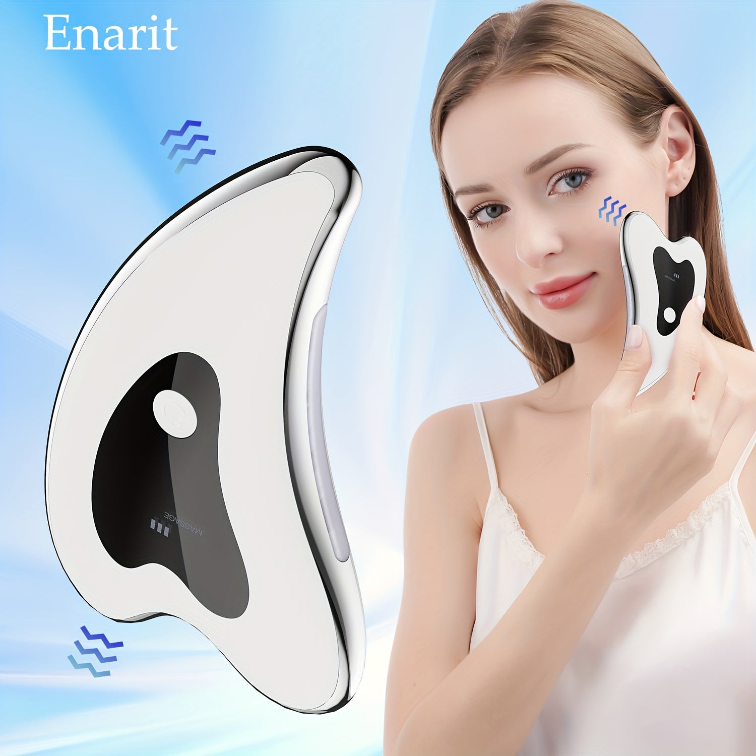 Electric Neck Heating Vibrating Massager - Enarit Beauty Tool