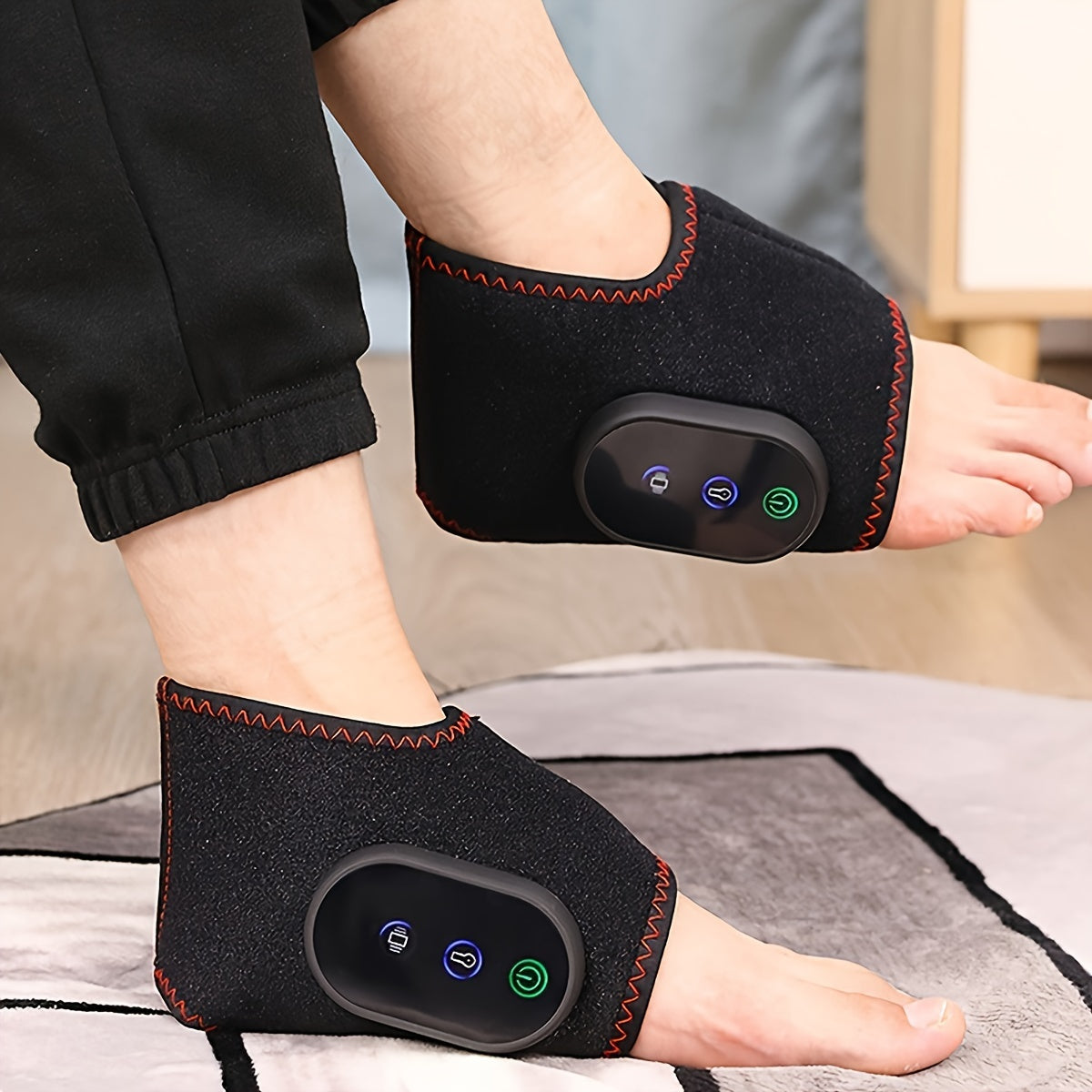 Heated Ankle Warmers with Massage, Rechargeable, For Men & Women
