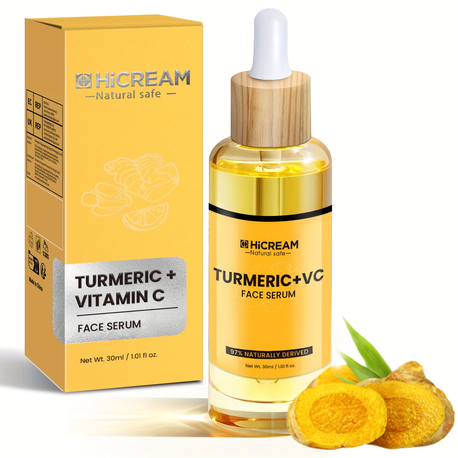 Turmeric Moisturizing Serum, Gentle & Nourishing Skincare